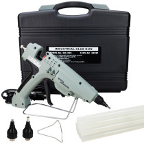 GG-300 Industrial 300W Hot Glue Gun with 10 pcs Glue Sticks, Extra Strong Glue